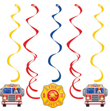 Dizzy Danglers "Fire Truck" Decor - Image 2