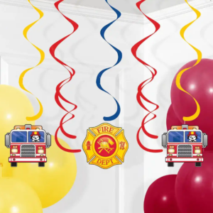 Dizzy Danglers "Fire Truck" Decor