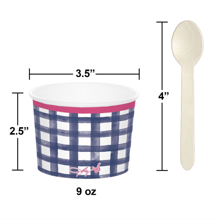 Treat Cup with Wooden Spoons Dolly Parton - Image 3
