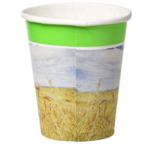 Alternative view of Paper Cups "Tractor Time" 8PCS