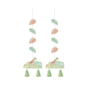 Safari Baby Hanging Cutouts Decor