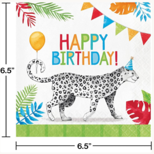 Alternative view of Party Animals Tissue Napkins