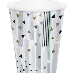 Paper Cups "Minted Milestone" 8PCS