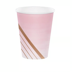 Paper Cups "ROSE ALL DAY" 8PCS