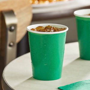 Paper Cups "Emerald Green" 8PCS