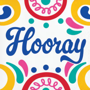 Birthday Swirls Tissue Napkins