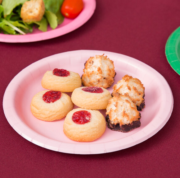 Paper Plates "Pink" 8PCS - Image 2