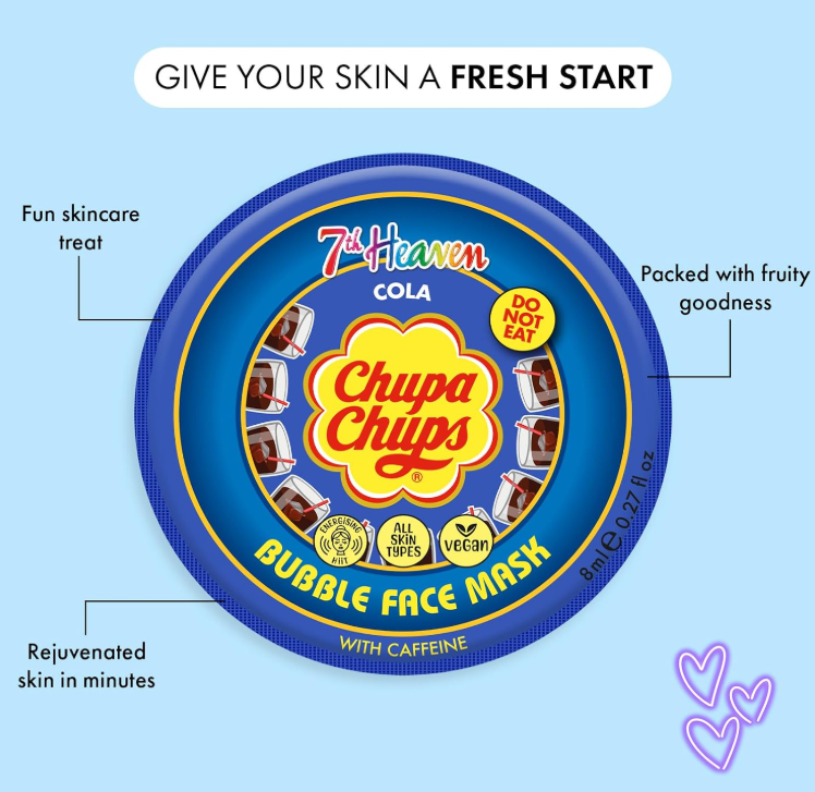 Chupa Chups Bubble Face Mask - Cola - Image 2