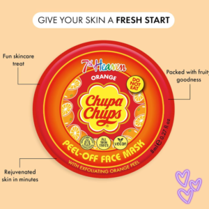 Alternative view of Chupa Chups Peel Off Face Mask - Orange