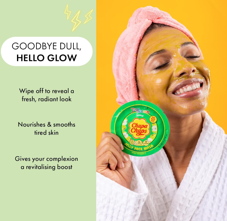 Chupa Chups Jelly Face Mask - Apple - Image 3