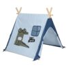 Tipi Children Play Tent - Blue