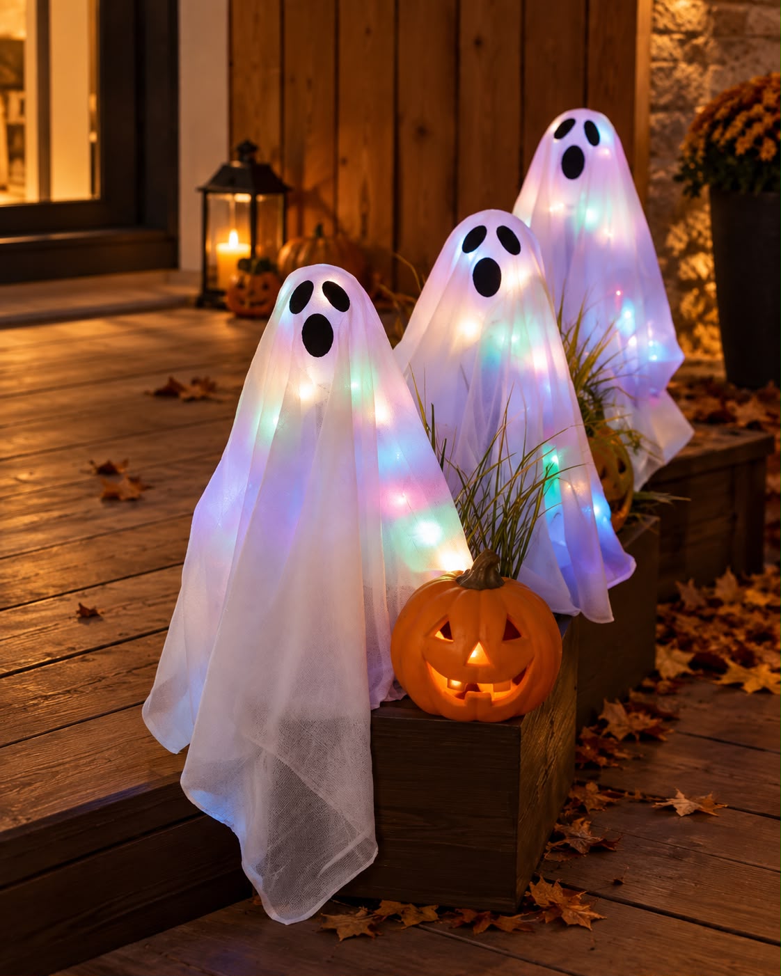 Ghosts Halloween Led Stake Light